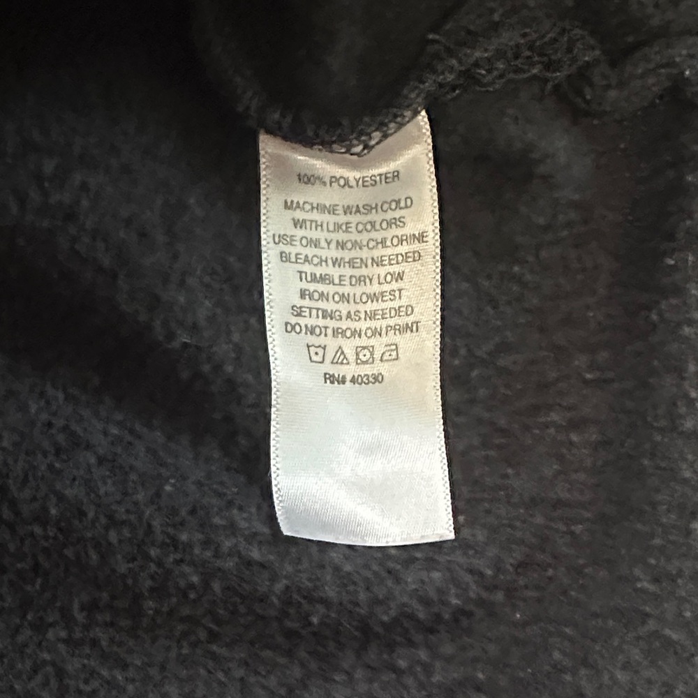 Haggar Men's Dark Grey Zip-Up Sweater big and tall 3xlt. - Picture 3 of 6